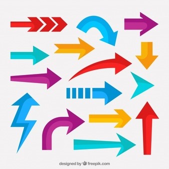 Resultado de imagen de flechas y vectores